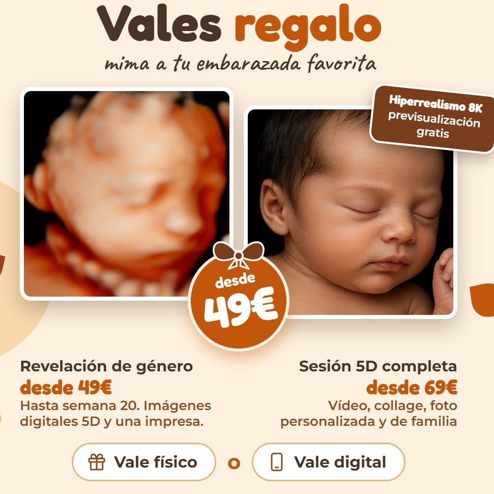 Regala Ilusión Vales regalo para ecografías 5D